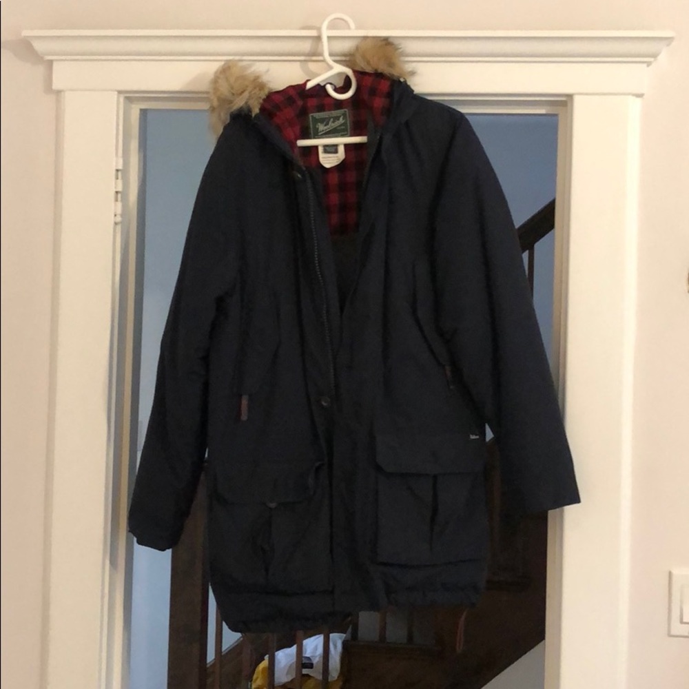 Wool rich Men's Arctic Parka Winter Coat size S